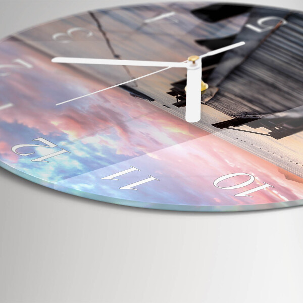 Horloge ronde Pont