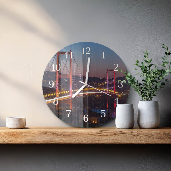 Horloge ronde Pont