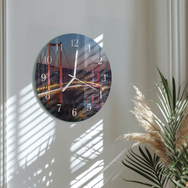 Horloge ronde Pont