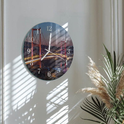 Horloge ronde Pont