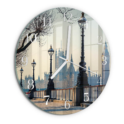 Horloge ronde Lanternes
