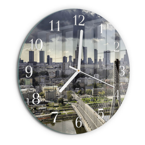 Horloge ronde Varsovie