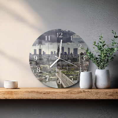 Horloge ronde Varsovie