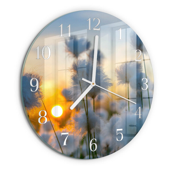 Horloge ronde Coton