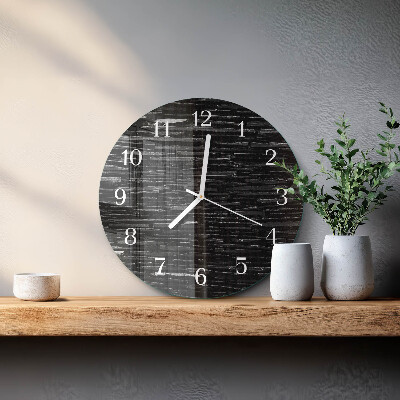 Horloge ronde Pierres