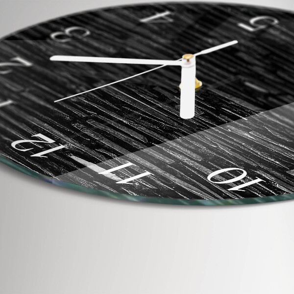 Horloge ronde Pierres