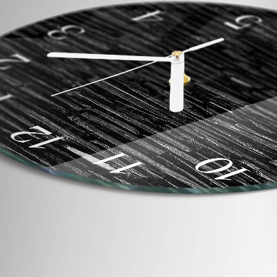 Horloge ronde Pierres