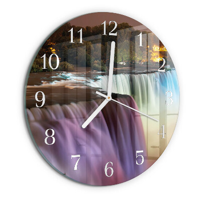 Horloge ronde Cascade