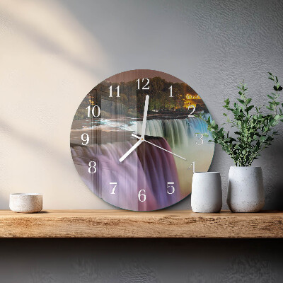 Horloge ronde Cascade