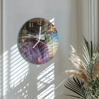 Horloge ronde Cascade