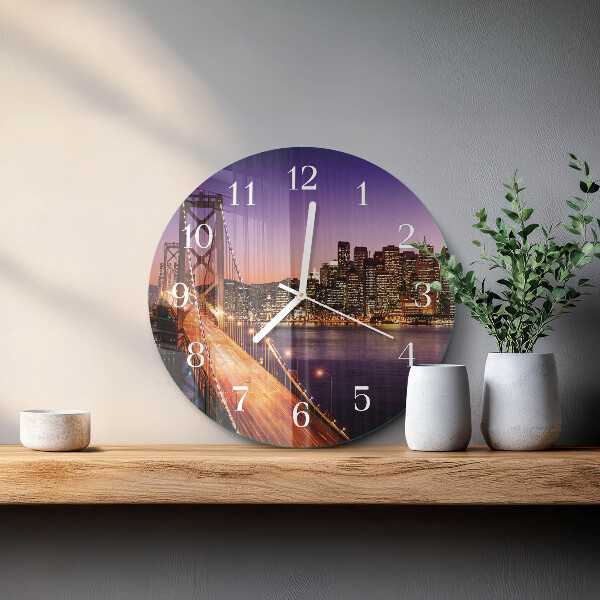 Horloge ronde Cité des ponts