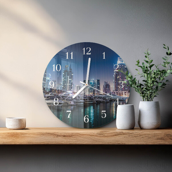 Horloge ronde Horizon