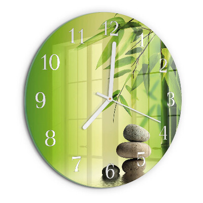 Horloge ronde Pierres