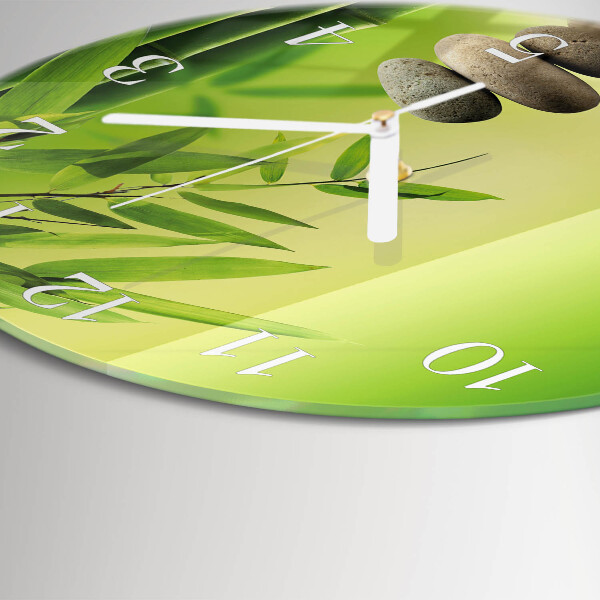 Horloge ronde Pierres