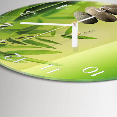 Horloge ronde Pierres