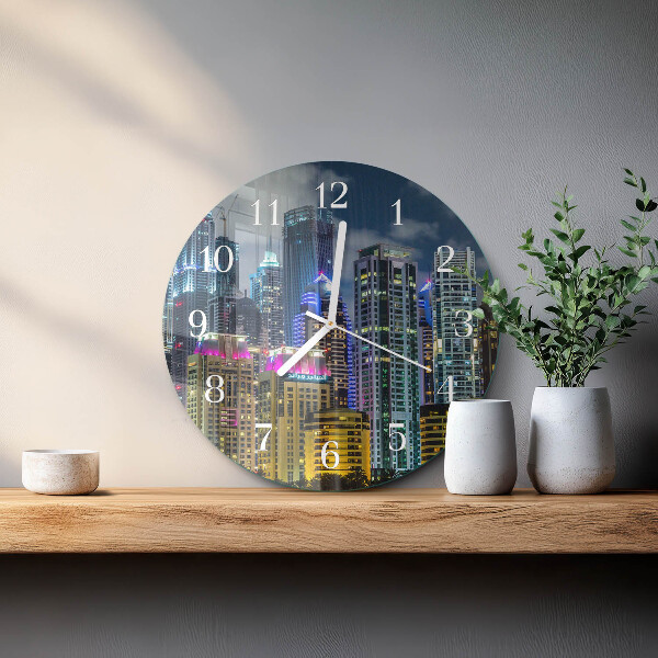 Horloge ronde Ville