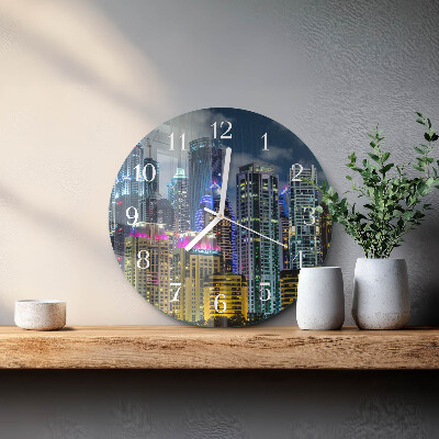 Horloge ronde Ville