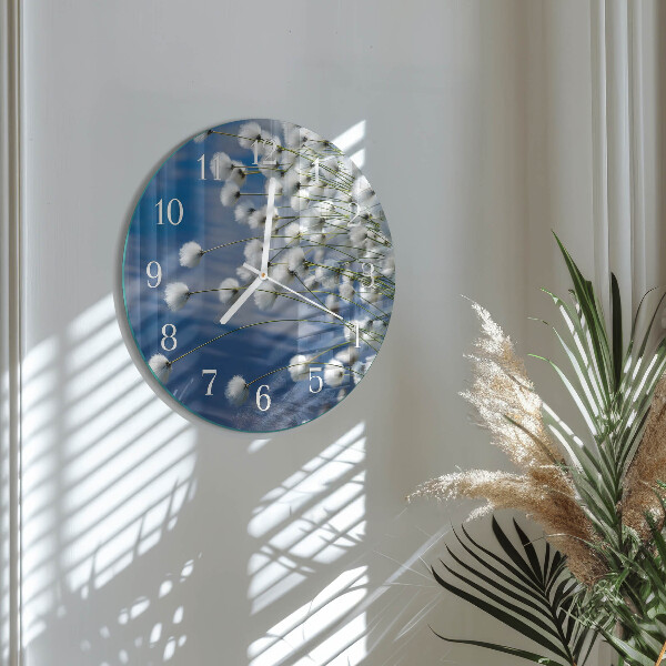 Horloge ronde Coton