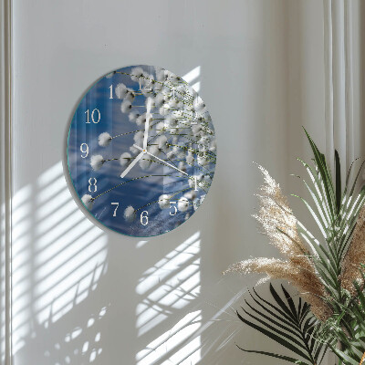 Horloge ronde Coton