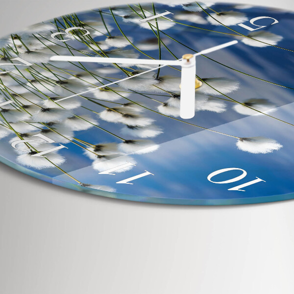 Horloge ronde Coton