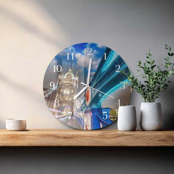 Horloge ronde Pont