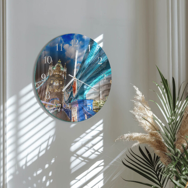 Horloge ronde Pont
