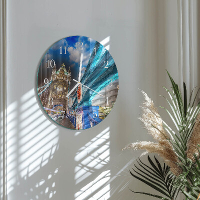 Horloge ronde Pont