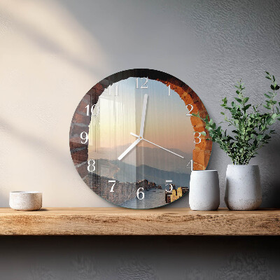 Horloge ronde La Grande Muraille de Chine