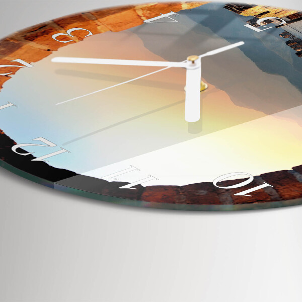 Horloge ronde La Grande Muraille de Chine