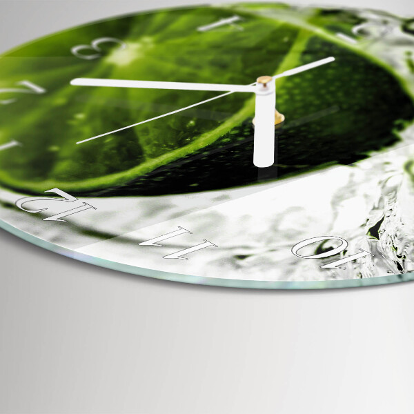 Horloge ronde Carbonate de calcium