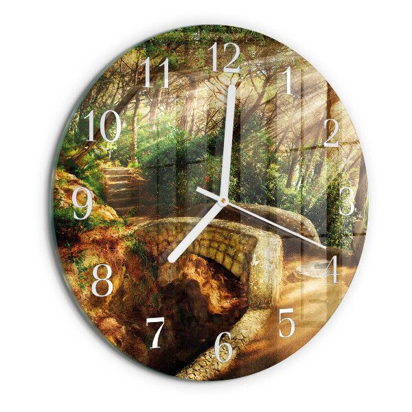 Horloge ronde Pont de la Forêt