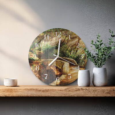Horloge ronde Pont de la Forêt