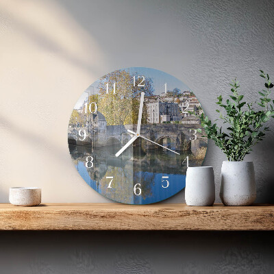 Horloge ronde Pont