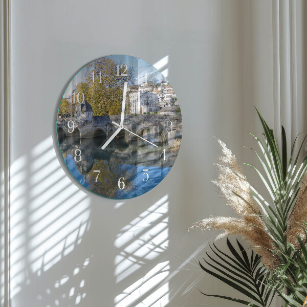 Horloge ronde Pont