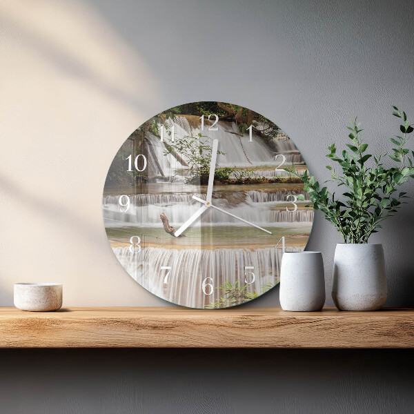 Horloge ronde Cascade