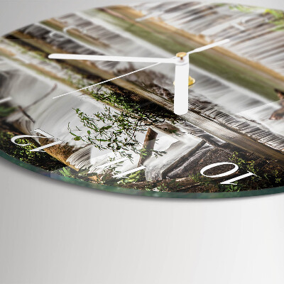 Horloge ronde Cascade