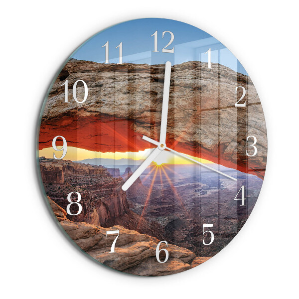 Horloge ronde Grand Canyon