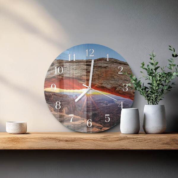 Horloge ronde Grand Canyon