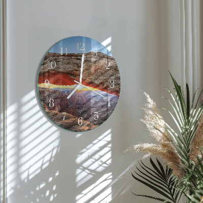 Horloge ronde Grand Canyon