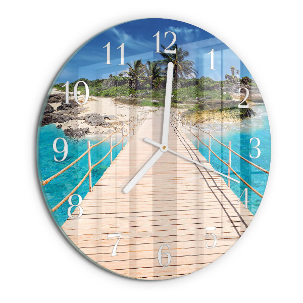 Horloge ronde Pont de l'île