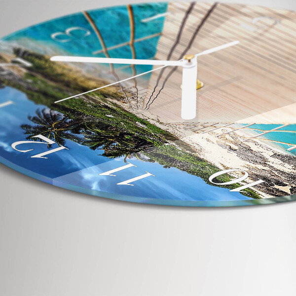 Horloge ronde Pont de l'île
