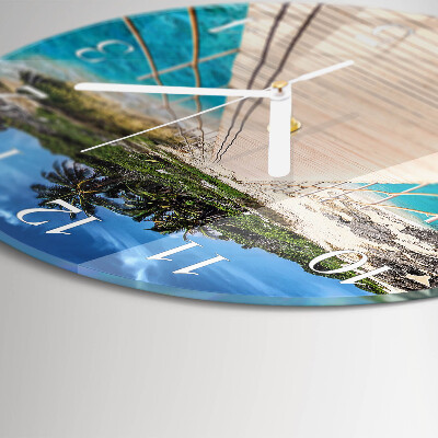 Horloge ronde Pont de l'île