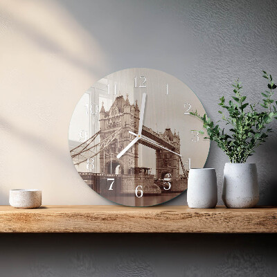 Horloge ronde Horizon
