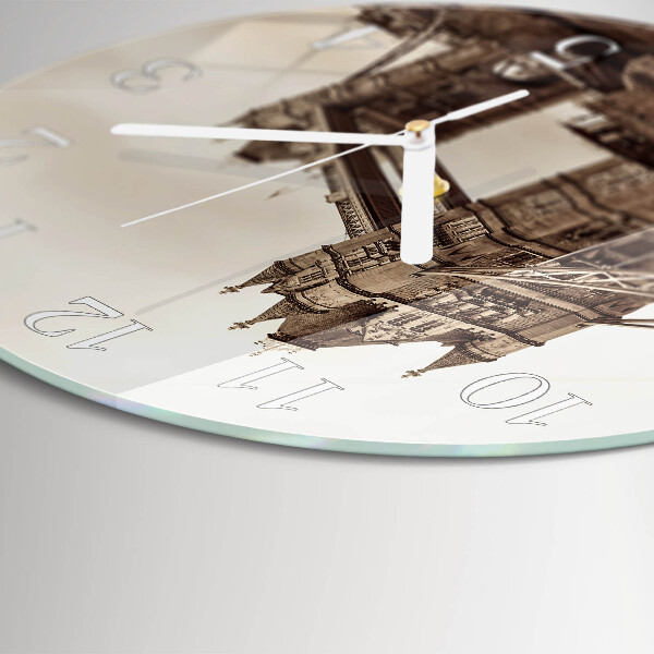 Horloge ronde Horizon