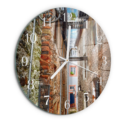 Horloge ronde Rue
