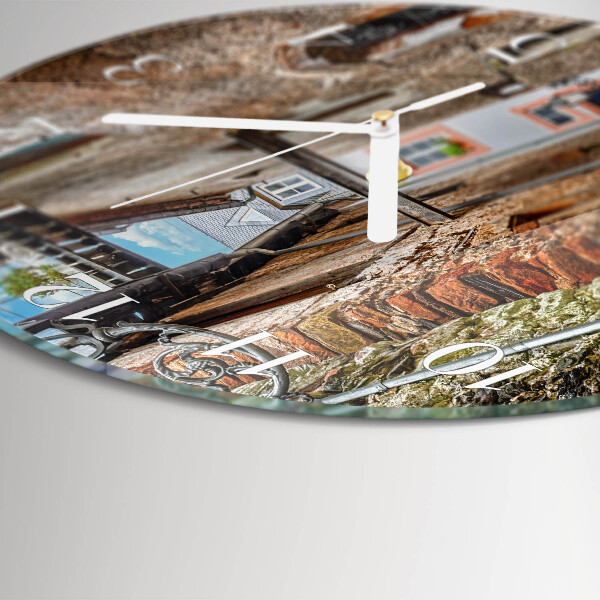 Horloge ronde Rue