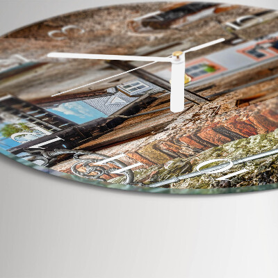 Horloge ronde Rue