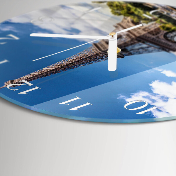 Horloge ronde Tour Eiffel