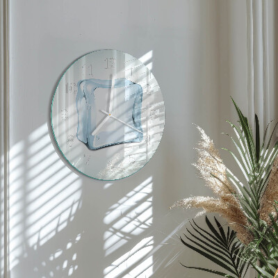 Horloge ronde Glace