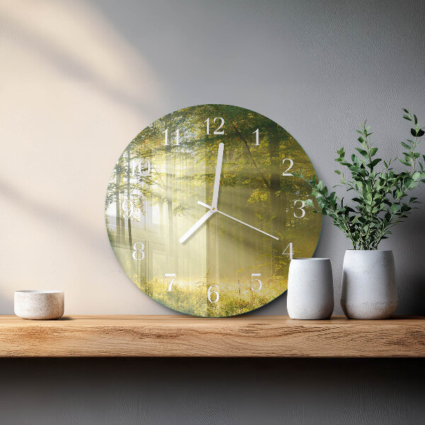 Horloge ronde Forêt